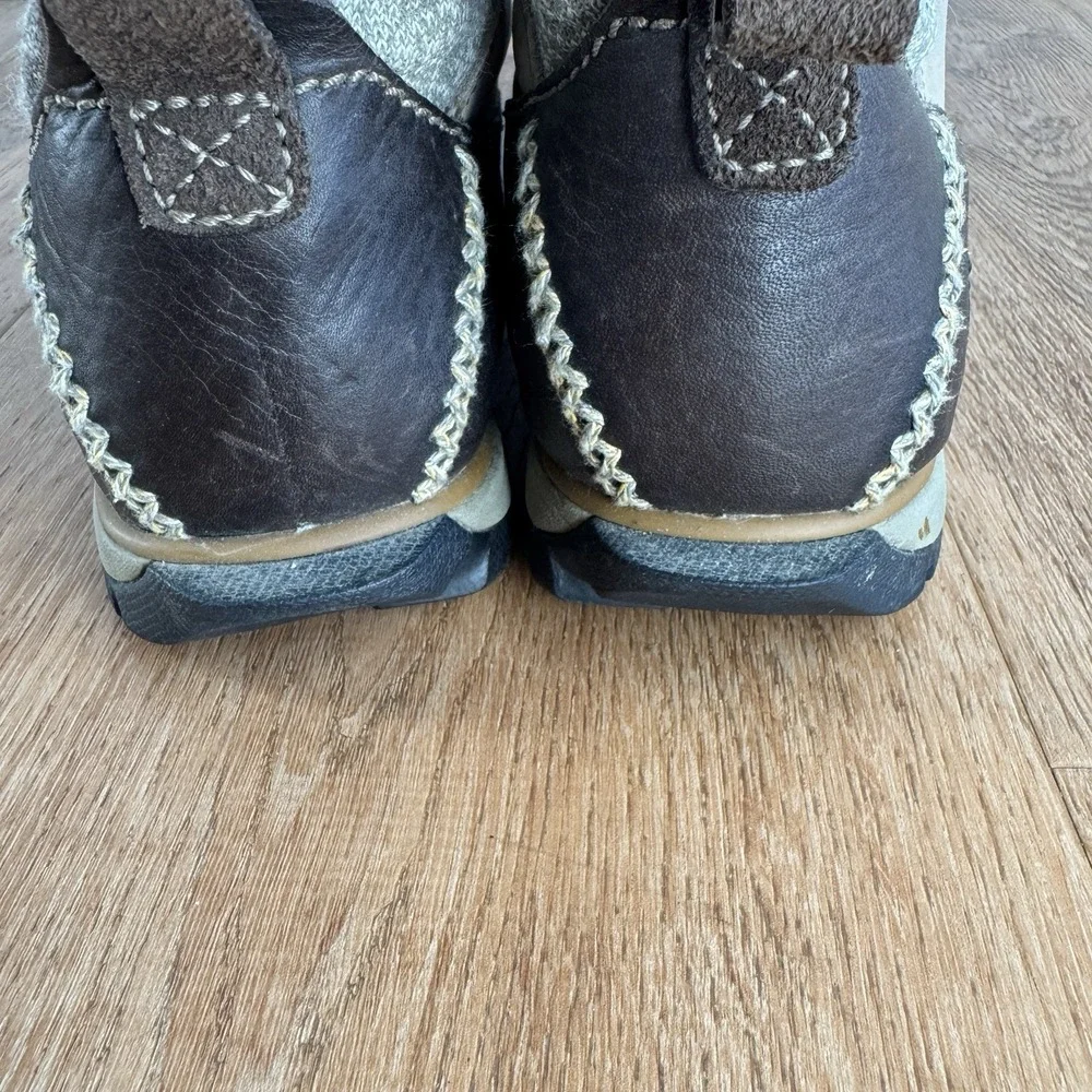 Timberland Smartwool Shoes Mens Size 12 Tan Leather Hiking Camping